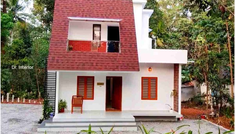 980 Sqft Modern Home Built For 18 Lakh