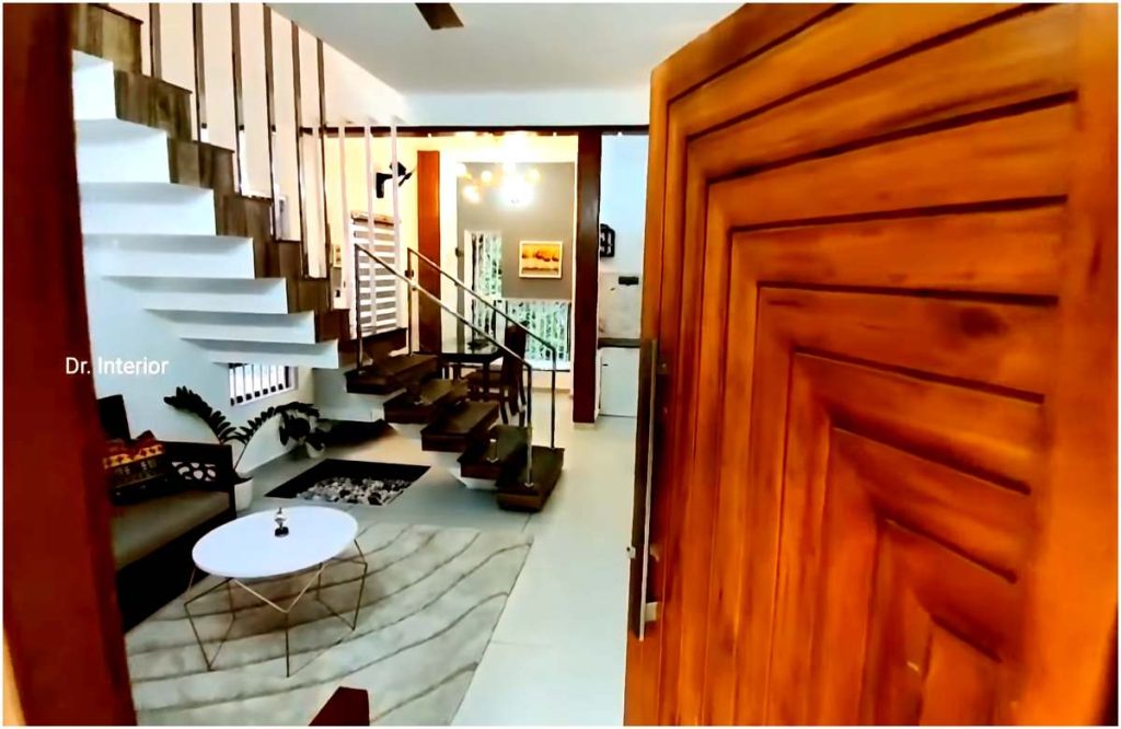 980 Sqft Modern Home Built For 18 Lakh