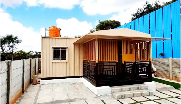 Container Home Build For 7 Lakh