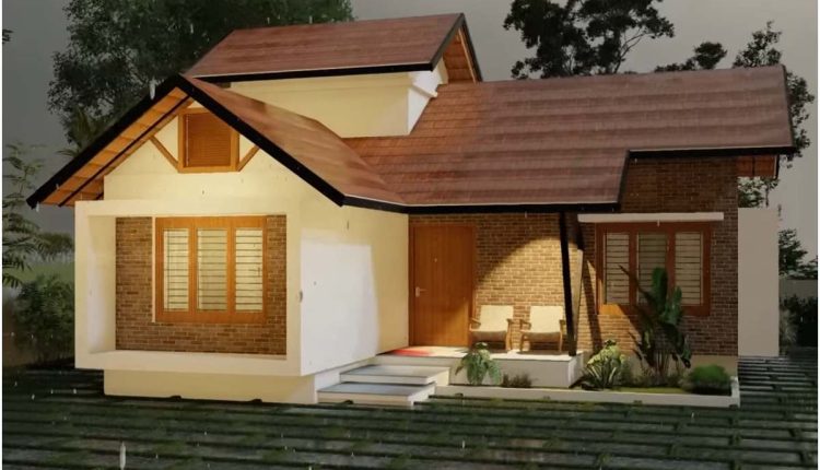 Low Budget Home Built For 10 Lakh In 600 Sqft