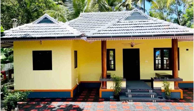 735 Sqft Low Budget Home Build For 13 Lakh